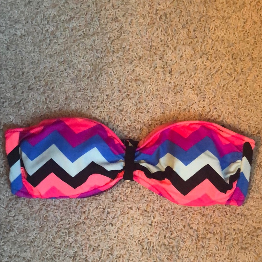 VS Pink Bandeau Bikini Top